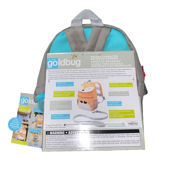 GOLDBUG SHARK BACKPACK HARNESS - Picture 7 of 7